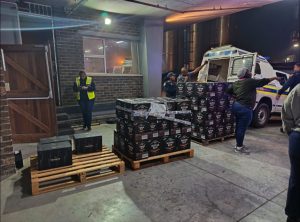 Joint operation seizes R12 million in illicit alcohol in Stellenbosch
