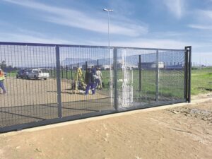 Richwood fence complete