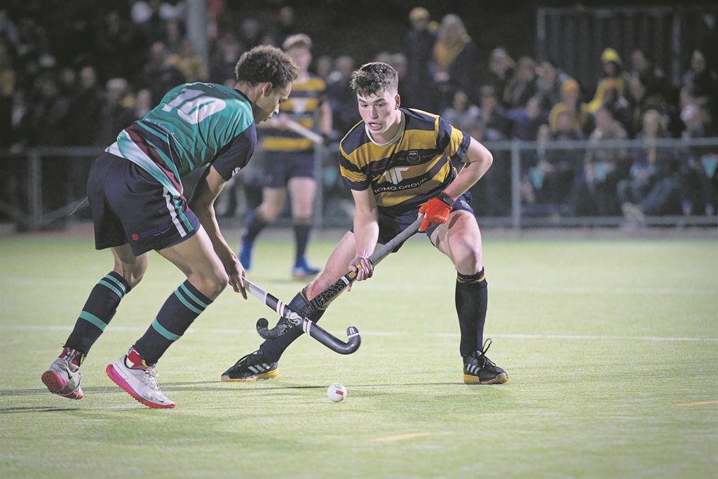 Die seunshokkie-premierspanne se wedstryd.