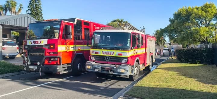 Huisbrand in Plattekloof Glen aangemeld