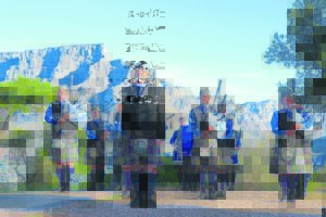 Pipers, Moths honour Jubilee