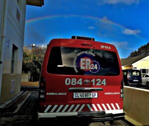 Ten injured following a three-vehicle collision in Belhar