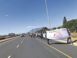 ‘Enough is enough’: Hundreds picket against GBV on streets of Milnerton and Table View