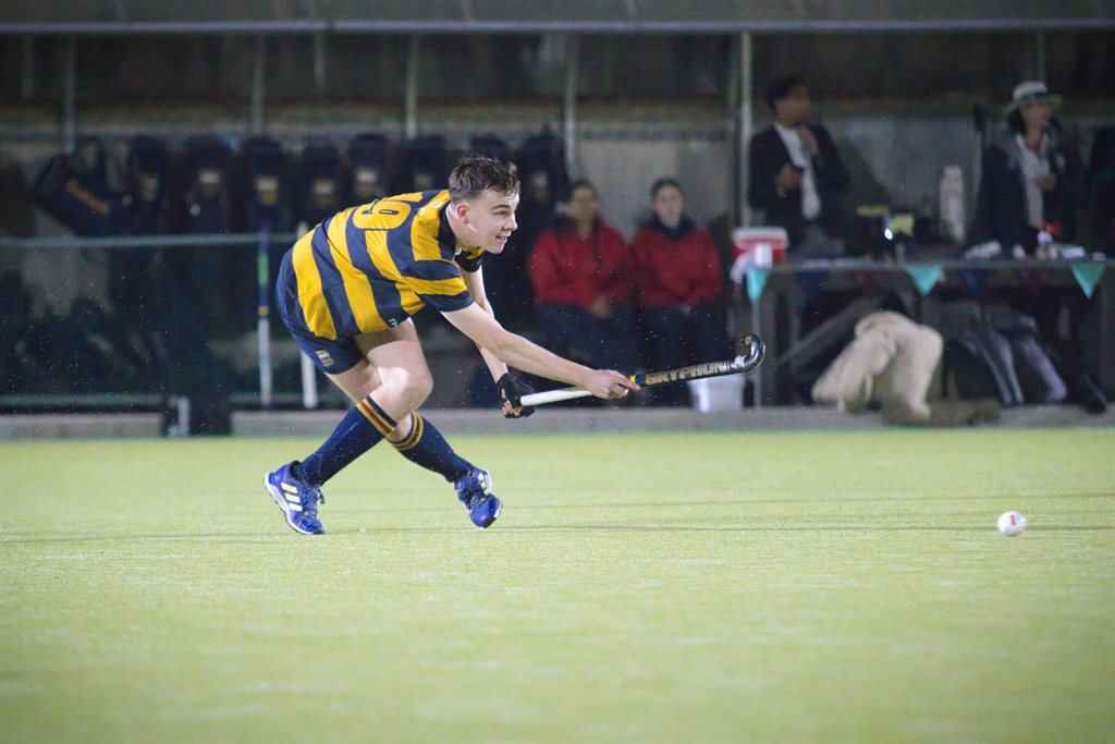 Die seunshokkie-premierspanne se wedstryd.