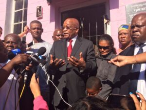 President Zuma visits family of Courtney Pieters