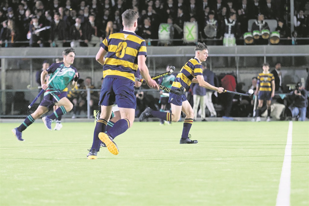 Die seunshokkie-premierspanne se wedstryd.