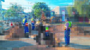 Ditch in the road concerns resident in Parow North