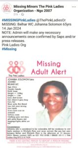 Belhar woman still missing, family desperately pleads for help