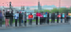 Eersterivier-skole staan saam