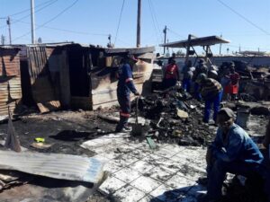 25 people displaced in Doornbach fire