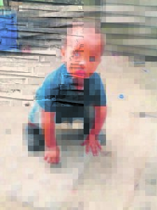 Tweejarige sterk goed aan ná skietery