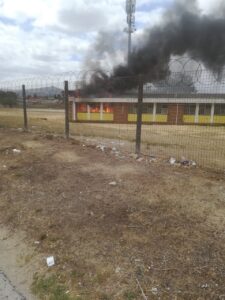 Fire breaks out at Forest Heights High School
