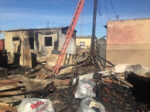 Vyftien dakloos gelaat