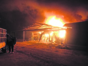 Community shows support to Ou Skip after fire leaves three families homeless