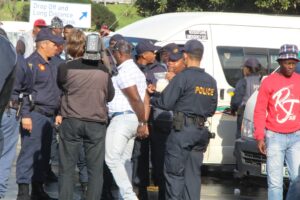 Bellville taxi rank shut down due to police raid