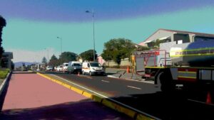 Table View twins treated for smoke inhalation