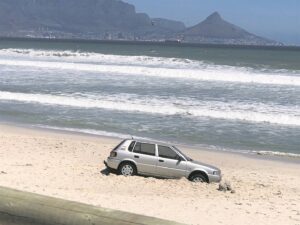 More cars hit the Blouberg beach