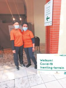 Vacant coffee shop becomes vaccination site