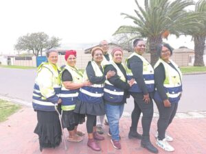 Werkloses help kinders in Ruyterwacht