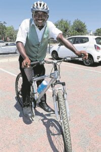 New wheels for friendly car guard