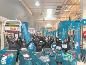 Werkgewer bederf personeel met trollie-wedloop