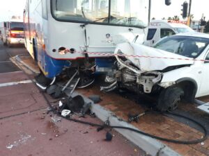 Woman dies in collision