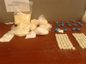 Drug raid leads to two arrests