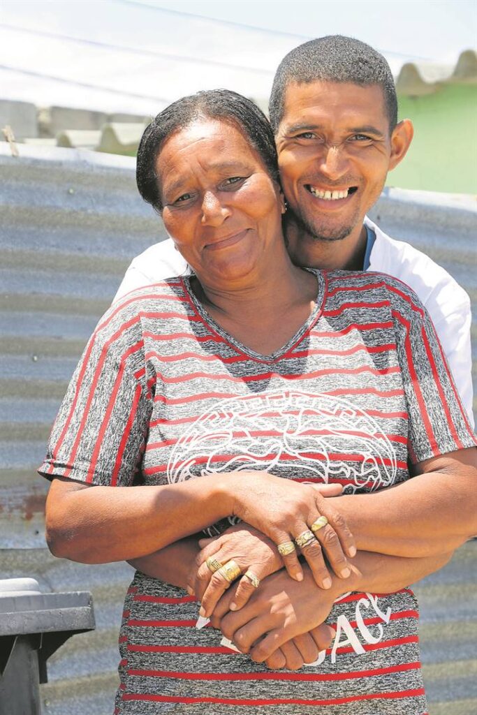 Foto van Sara Prins en Gerrit van Eeden. 