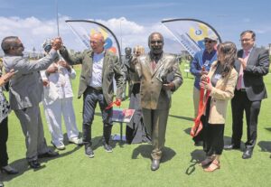 Prof Kader Asmal honoured with life-size bronze statue at Century City’s Long March to Freedom