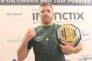 ‘We made history’: newly crowned UFC middleweight champion thanks Capetonians