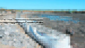 Work at the Bayside Canal in Table View halted