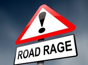 Shots fired at woman in an incident of road rage