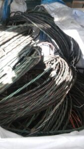 Man arrested for cable theft