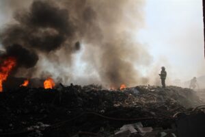 UPDATE: Fire and Rescue Services working hard to contain Blackheath fire