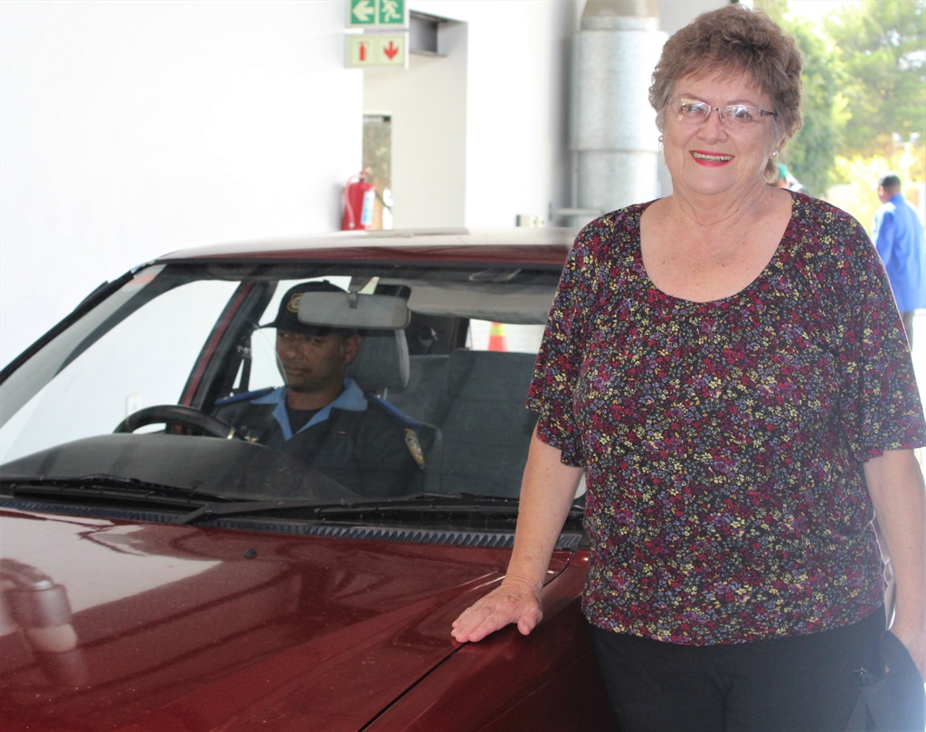 Rita Barkhuizen had her vehicle fitness tested for