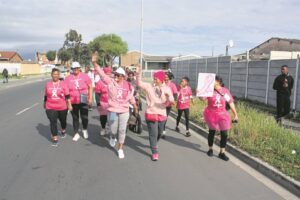 Annual “Hot” Pink Walk in Bishop Lavis, Cape Town unites 350 participants in support of Cancer awareness