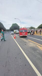 City of Cape Town law enforcement officers in crash on Giel Basson Drive (M12) near Panorama