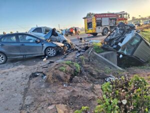 Een sterf in gru-ongeluk op Bottelarypad in Brackenfell