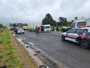 Head-on collision on Botfontein Road leaves two dead, several injured
