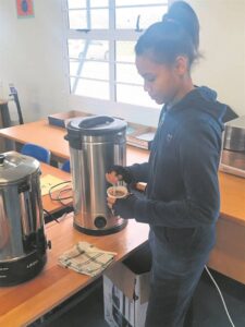 Grade 7 learner from Eerste River starts her own business