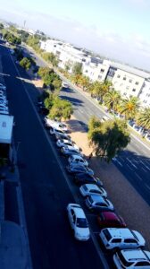 Road closure in Tyger Valley