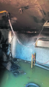 Reward offered for bringing sewer pump station arsonists to book