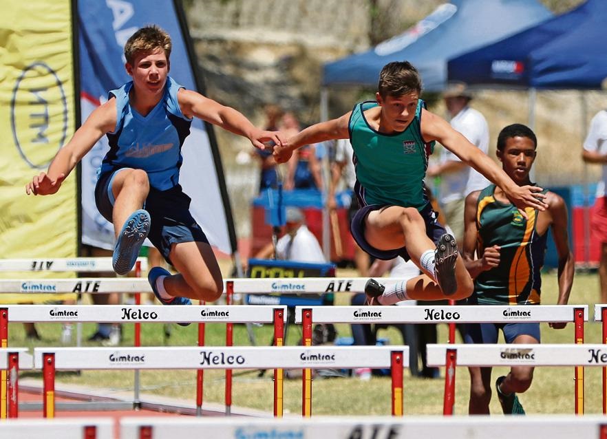 Juan Burger van die Hoërskool DF Malan (derde plek