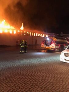 Blackheath store gutted by fire