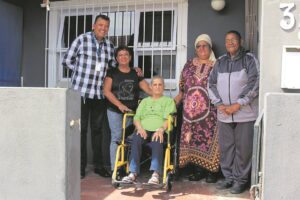New wheelchair brings joy to Mitchells Plain resident