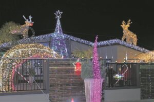 The festival of lights usher in Christmas as wonderland unfurls itself at home in Protea Heights