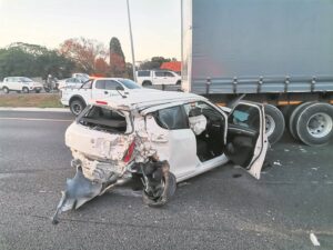 Verkeerschaos op N1 ná ongeluk