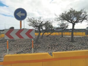 Improved safety measures at De Grendel Avenue traffic circle following recent crash