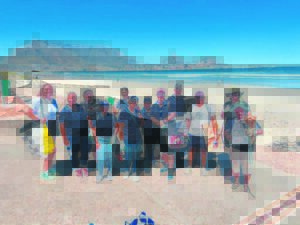 PICS | TygerBurger team do their bit to help Save a Fishie with beach clean-up in Milnerton