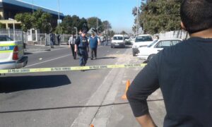 Shooting, knifing at Bellville court